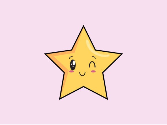 Download Kawaii Space Star Icon - Kawaii space Collection