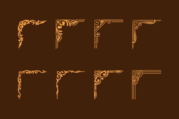 Download Set of Vintage Border - Vintage Collection