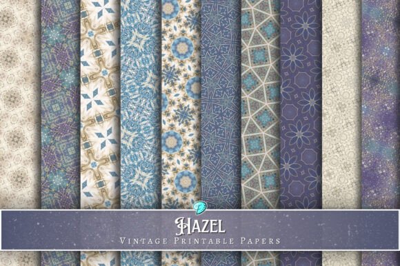 Download Hazel Vintage Printable Papers - Vintage Collection