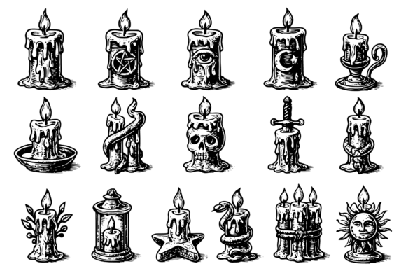 Download Mystic Candle Clipart Collection - Candle Collection