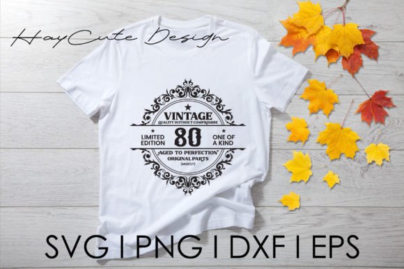Download Aged to Perfection Vintage 80th Birthday - Vintage Collection