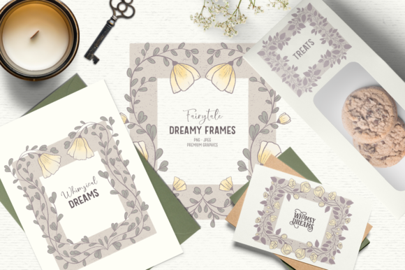 Download Vintage Flower Frame Clipart - Vintage Collection